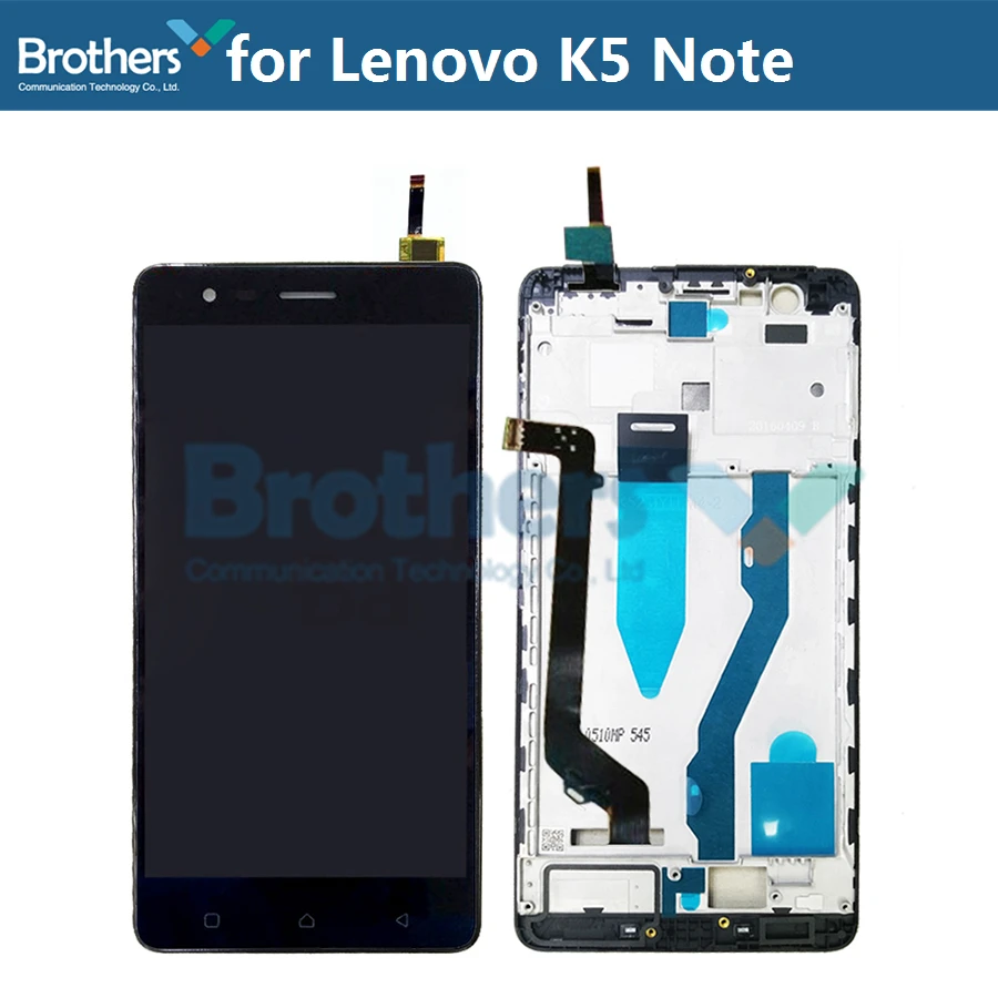 For Lenovo K5 Note LCD With Frame,Touch Screen Digitizer Assembly Phone Repalcement Parts For Lenovo K5 Note A7020 LCD DIsplay