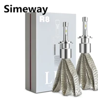 1 Set H7 LED H1 90W 9600LM Car Headlight Lamp led car h4 H3 H9 H27 880 881 hb3 hb4 hir2 Auto Bulb 6000K White led fog lighting