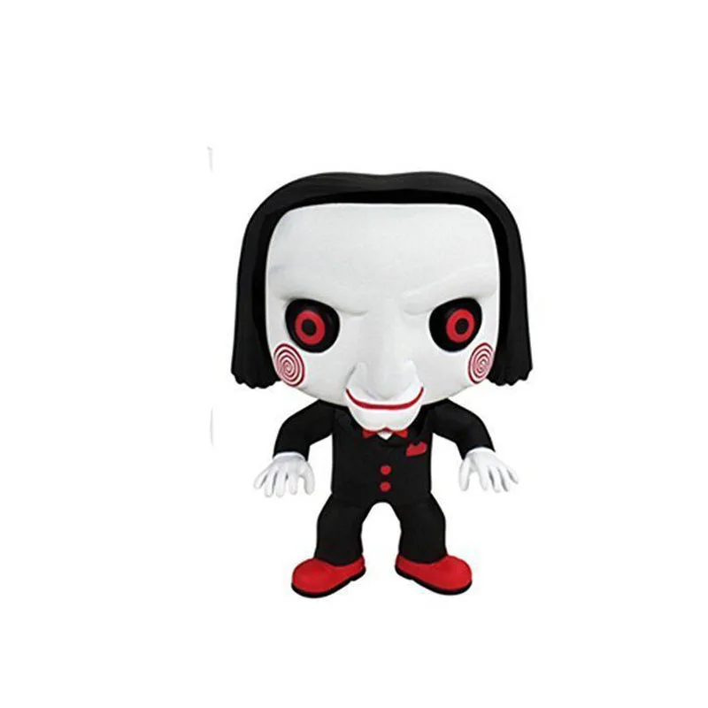 Horror Movie Saw - BILLY Action Figure Toys Movie Figuras Dolls Brinquedos Cosplay Gift For Children Kids 10cm