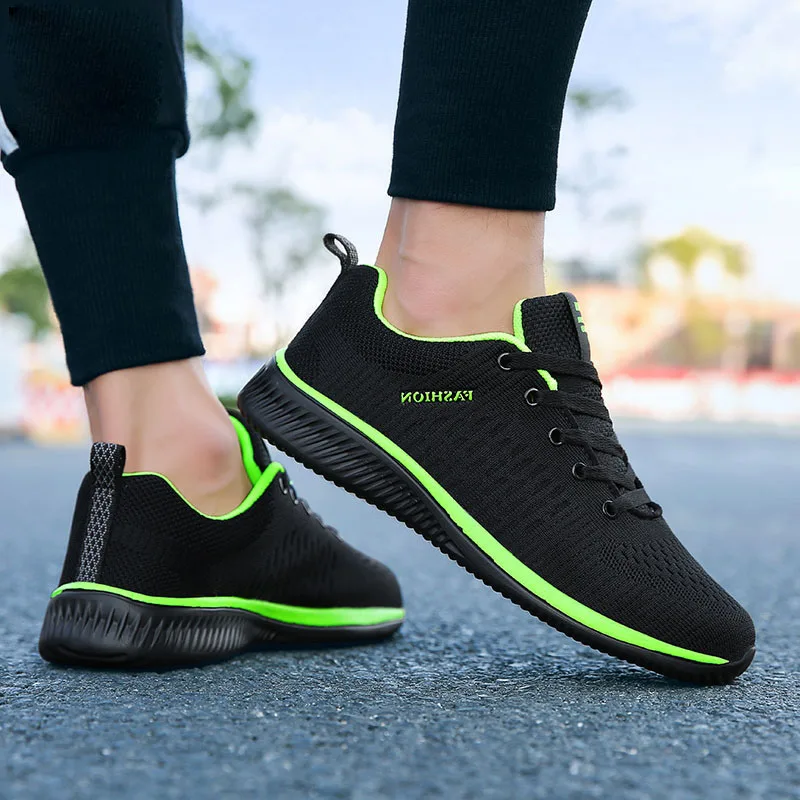 New Mesh Men Casual Shoes Lac-up Men Shoes Lightweight Comfortable Breathable Walking Sneakers Zapatillas Hombre New Mesh Men Casual Shoes Lac-up Men Shoes Lightweight Comfortable Breathable Walking Sneakers Zapatillas Hombre