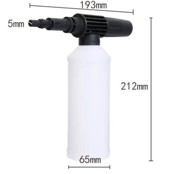

450ml Snow Foam Lance Cannon Washer Gun Soap Pressure Car Care Foam Wash Bottle