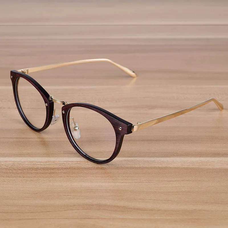 Glasses throat retro natural