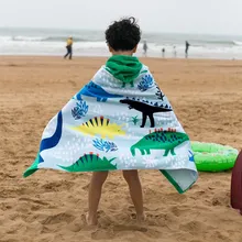 Ведущий дом антибактериальные хлопковые полотенца Европа и Америка ПБК без формальдегида одежда для плавания носимое детское полотенце с капюшоном накидка