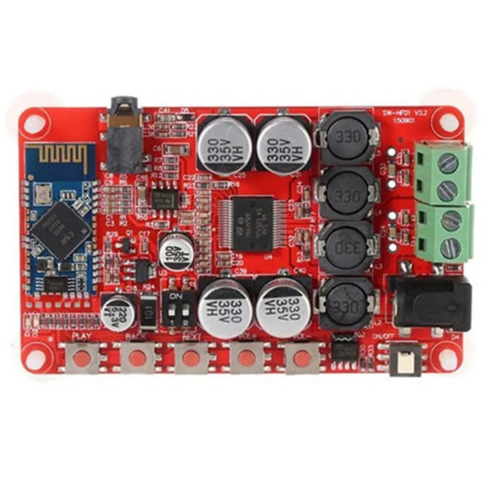 TDA7492P аудио приемник плата мини-усилителя беспроводной замена легко установить стабильный Bluetooth Professional AUX интерфейс