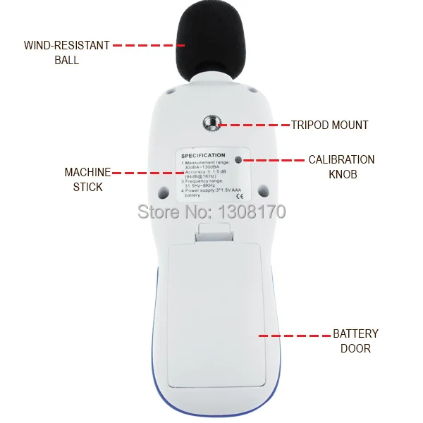 10-Innovative-life-sound-level-meter-SLM-30-Back