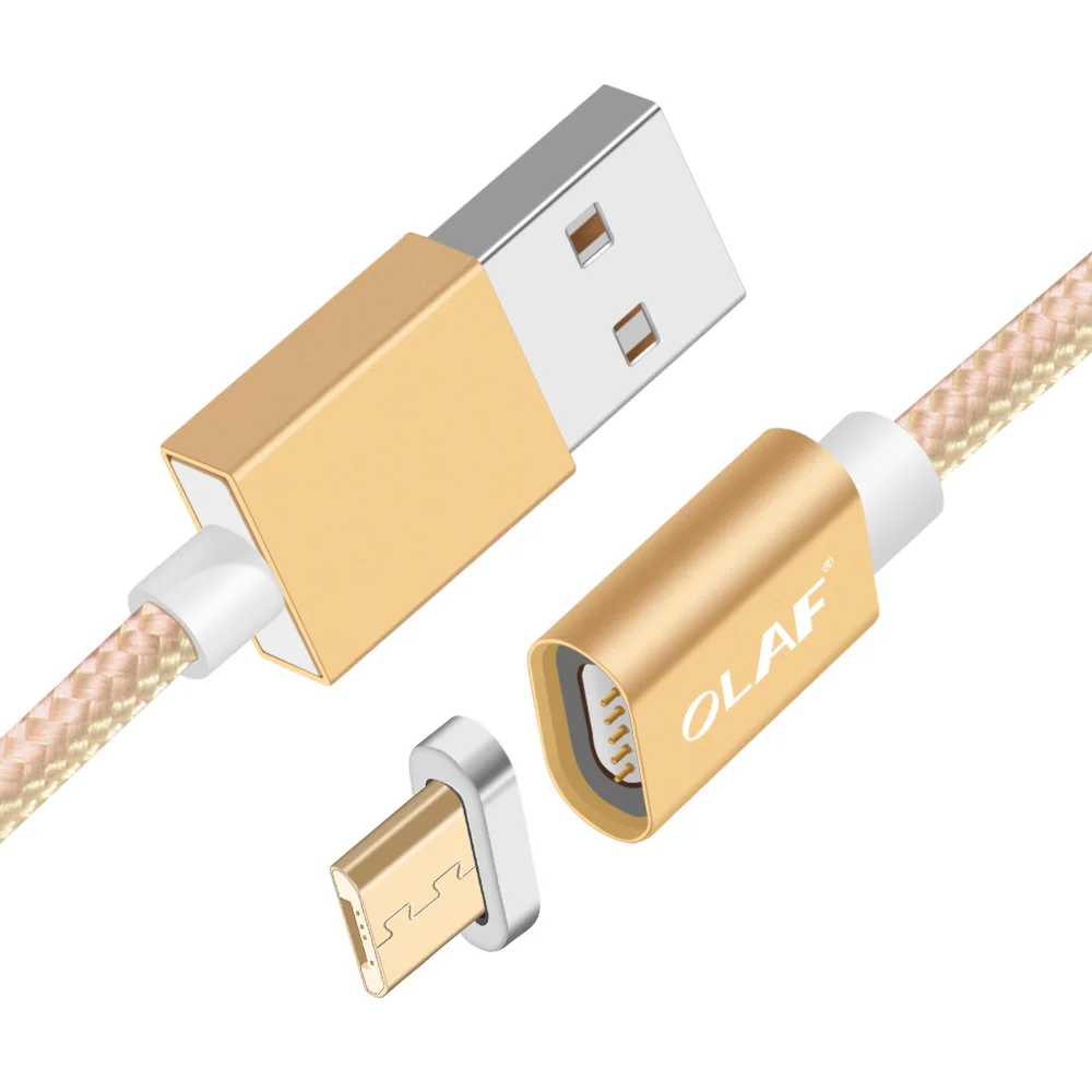 Олаф магнитное зарядное устройство usb type C Micro USB кабель провод для быстрой зарядки штекер type-C Магнитный кабель для iPhone samsung Xiaomi huawei