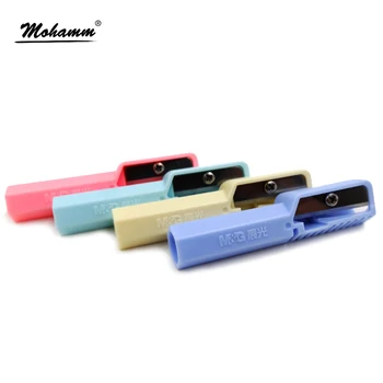 

Cute Kawaii Aihao Korean Japanese Pencil Cap Topper With Sharpener School Office Supplies Stationery Blue Green Pink