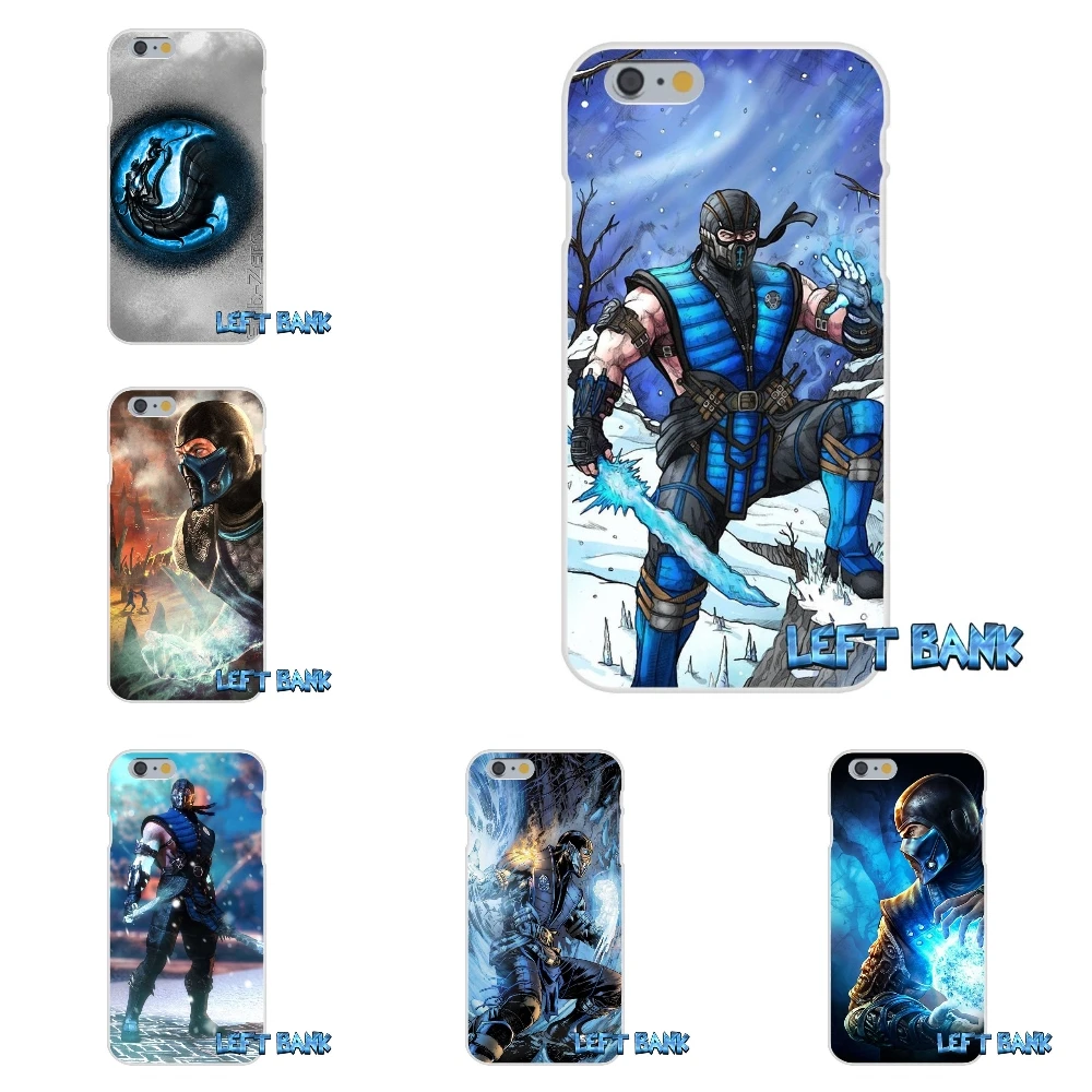 Для Sony Xperia Z z1 z2 z3 Z5 Compact m2 M4 M5 E3 T3 XA aqua Mortal Kombat Sub Zero кремния мягкая Телефон Чехол |