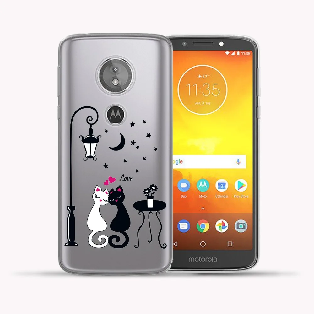 Мягкий чехол из ТПУ для Motorola Moto E5 Plus с принтом в виде бабочки Тинкера колокольчика