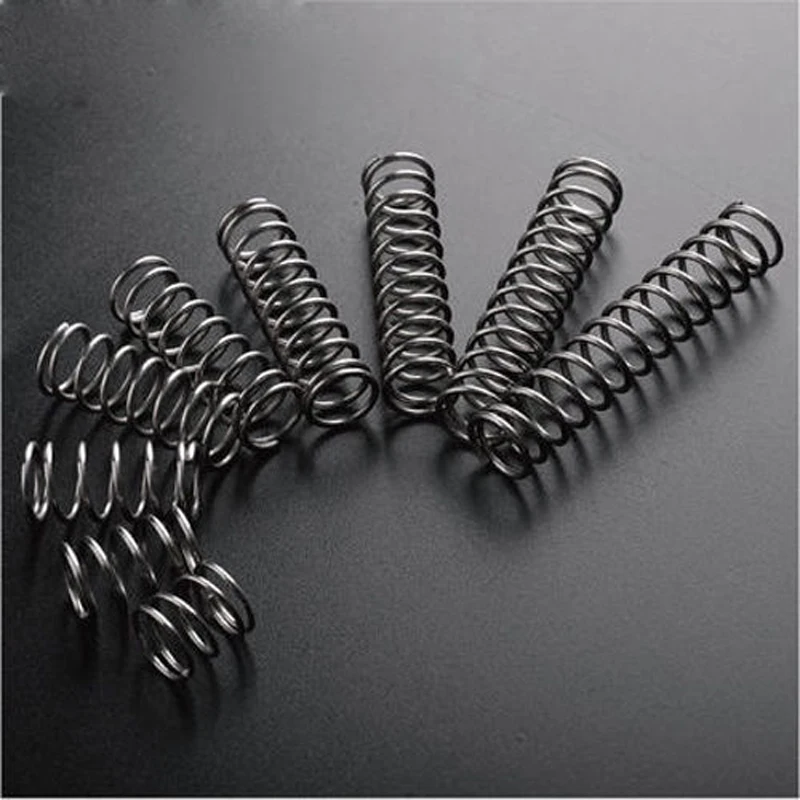 Wire dia 3mm OD 15-30mm Long 20 to 150mm Helical Compression Spring Select 