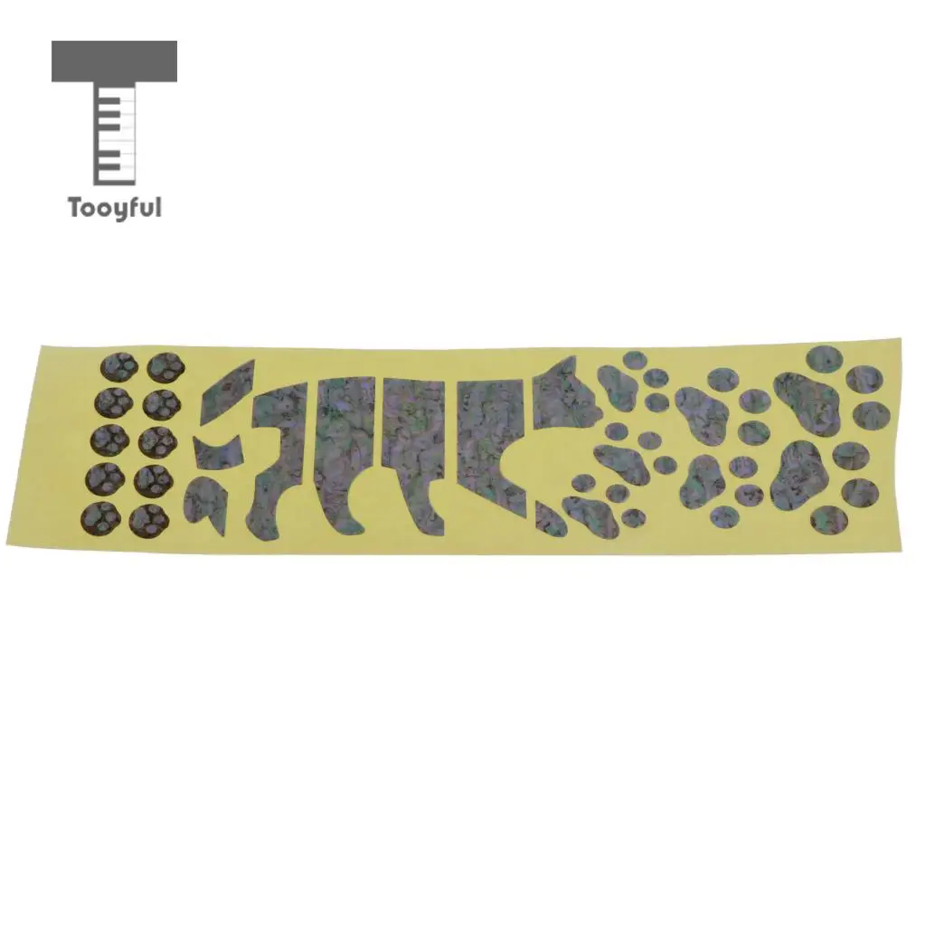 Tooyful Guitar Fretboard Note Decals Fingerboard Fret Map Label Sticker for Beginner Learner Practice