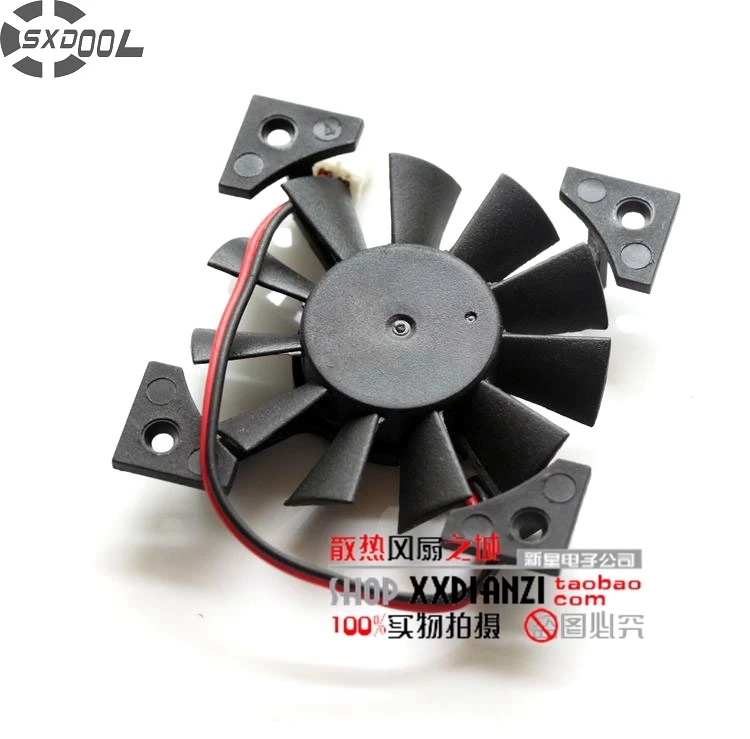 

Кулер SXDOOL MW-4510H12C, 12 В, 0,23 А, 4,5 см, для видеокарт