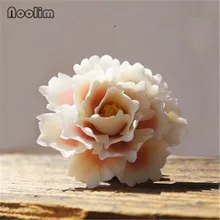 Ручной работы цветок лотоса подставка для ароматических палочек компрессионное коаксиальное чайное животное домашний Чайный домик Декор Ароматические ремесла украшения