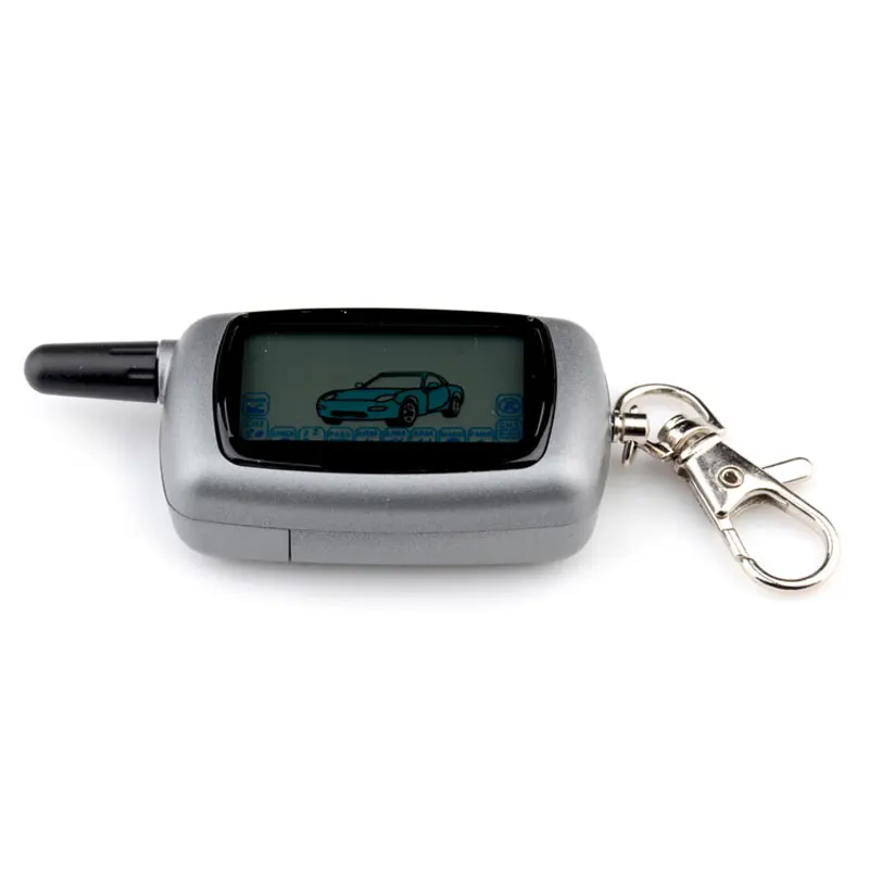 Factory Promotion 20PCS Free shipping Russian version A6 auto alarm LCD