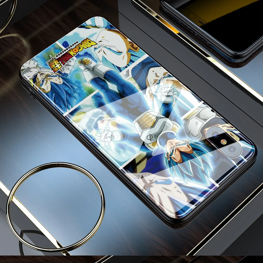 Dragon Ball для iphone 11 Pro 8 X S R MAX 7 Plus 6s 5 SE заказной чехол из закаленного стекла для телефона Samsung Note Galaxy 8 9 10+ Plus - Цвет: 20583