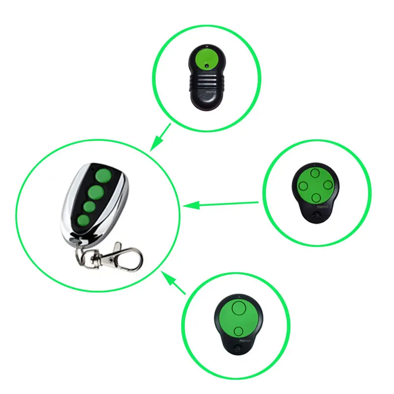 

Aftermarket Garage Door Hand Remote Control Transmitter Merlin M832 M842 M844