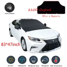 Авто лобовое стекло Снежная крышка Магнитный Водонепроницаемый Автомобильный Мороз солнцезащитный козырек