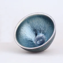 Jianzhan чайные чашки Керамика ручной работы чайная чашка в китайском стиле чайный набор кунг-фу высокого качества чашка и блюдце