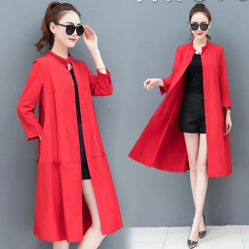 

Spring Women's Windbreaker Casual Overcoat Casaco Feminino Trench Coat For Women Female Clothes Woman Coats Cloak Raincoat