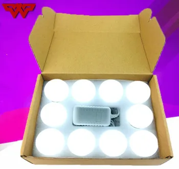 

New Led mirror front lamp LED mirror lamp makeup mirror lamp decorating dragon ball mirror headlamp string