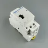TOCT1 2P 63A 220 В/230 В 50/60 Гц din-рейка бытовой ac модульный контактор с ручным переключателем управления 2NO или 1NO 1NC или 2NC ► Фото 1/6