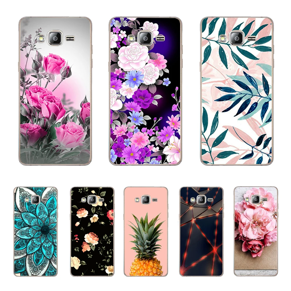 

Luxury 3D Folower Silicone Case For Samsung Galaxy J3 2016 J310 J320 J320F J3 2015 Galaxy J3 Pro J3 Duos J3 16 6 TPU Cover Funda