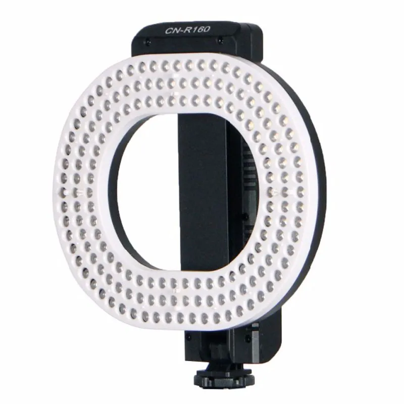 NanGuang-CN-R160-LED-Video-Light-5600K-3200K-Independent-dimming-ring-LED-light-for-Canon-Nikon