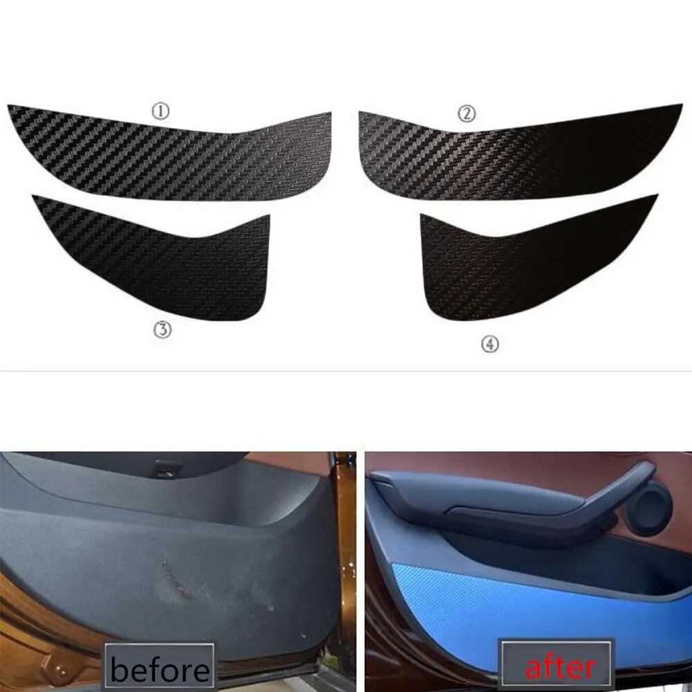 4 шт. автомобильные наклейки из углеродного волокна для BMW X1 2014 2015|car sticker|sticker for bmwfor
