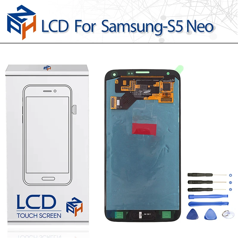 

100% Tested OLED LCD with Home Button for Samsung Galaxy S5 NEO S5NEO G903 SM-G903F LCD Display Touch Screen Digitizer Assembly