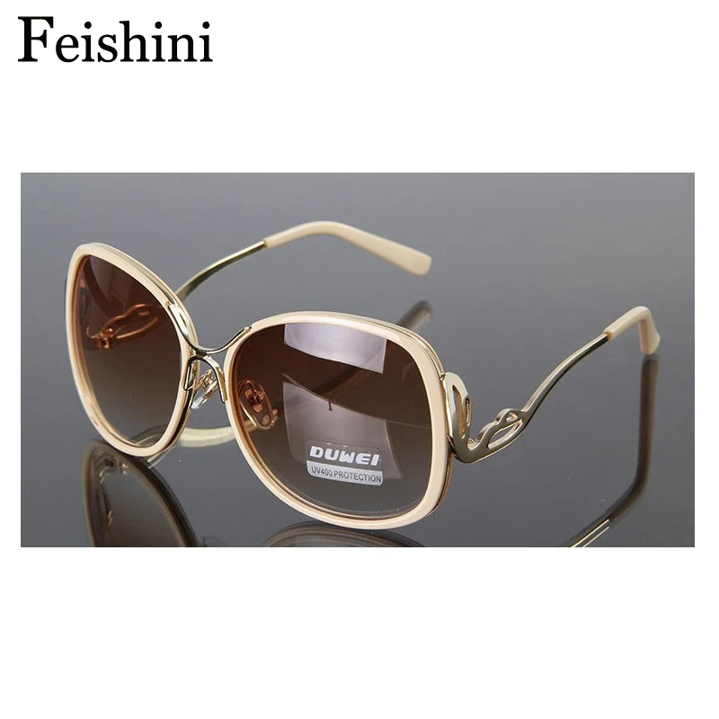 FEISHINI Shopping Malls Counters Vintage Oval Glasses High Quality