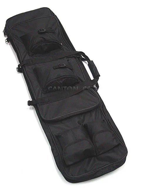 85 см 100 см 120 см тактическая охотничья двойная винтовка квадратная сумка для переноски с плечевым ремнем защитный чехол для пистолета рюкзак - Цвет: 120cm Black