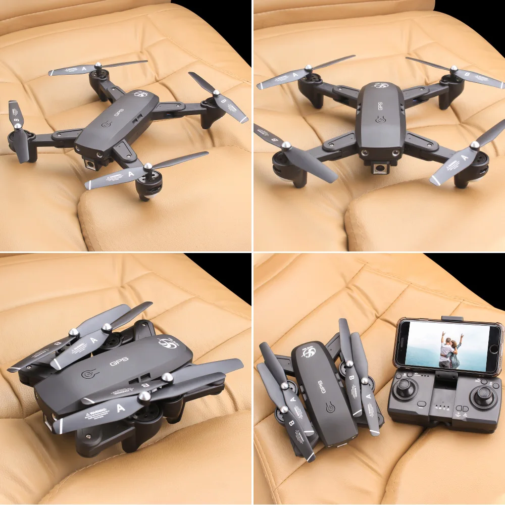 S166 GPS Дрон динамический следящий 5G WiFi FPV с камерой 1080P 18 минут время полета RC