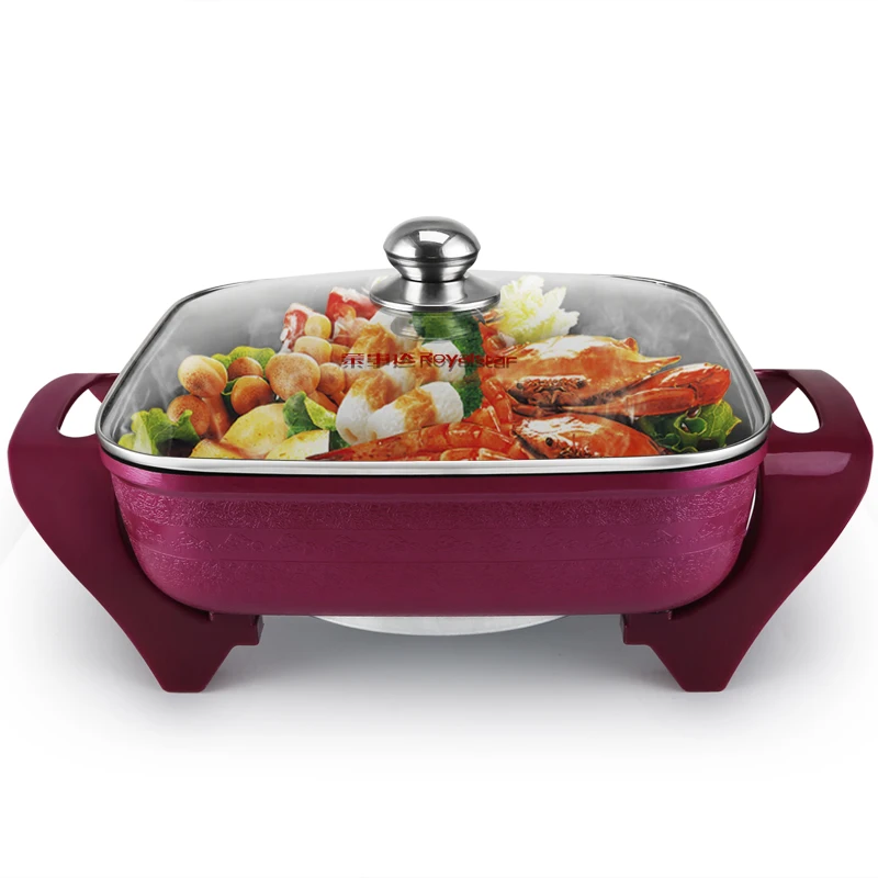 

Free shipping electric cooker Hot pot 7L large capacity cookers nonstick skillet Multi Cookers
