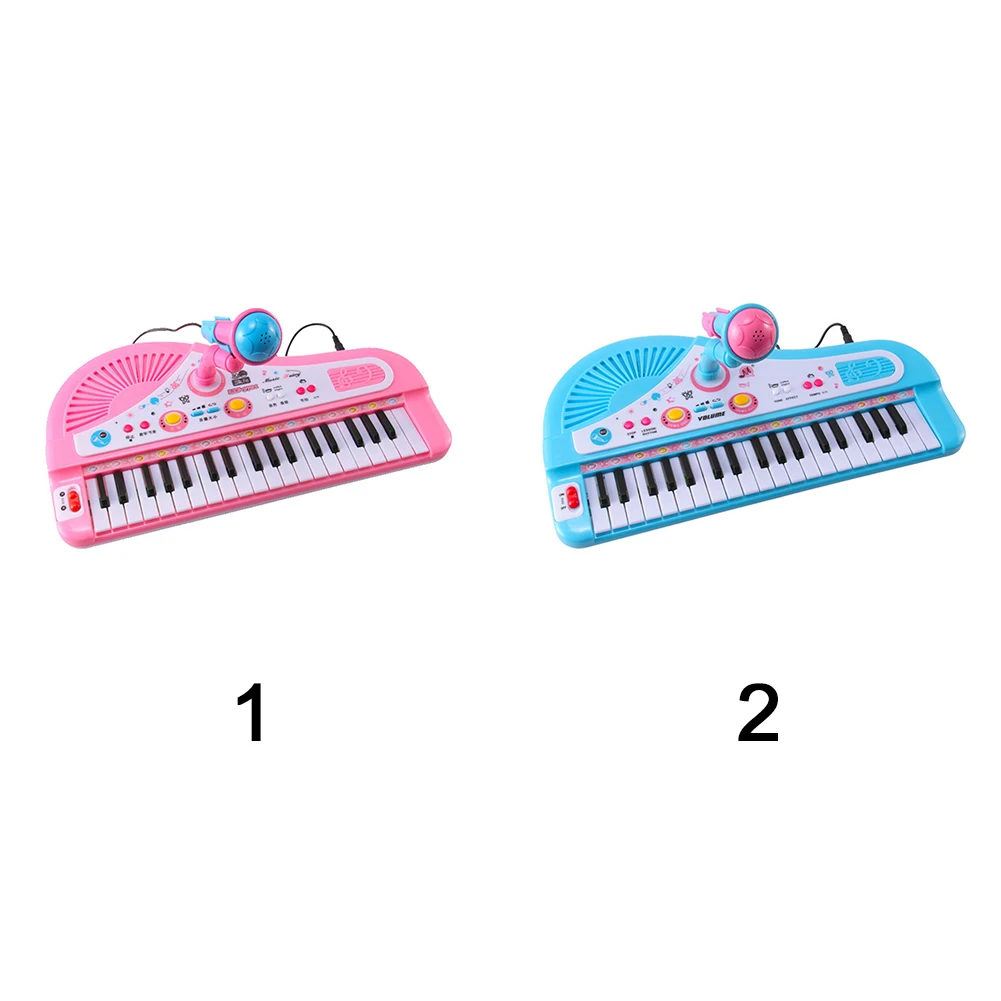  37 Keys Baby Toys Cute Electronic Piano Infant Kids Keyboard Song Boys Girls Playing Educational Gi