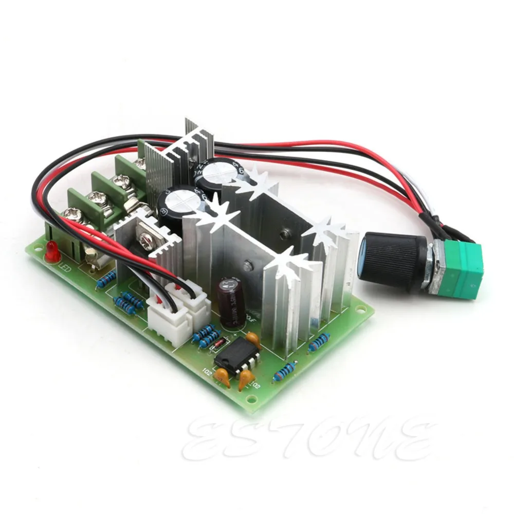 

20A Universal DC10-60V PWM HHO RC Motor Speed Regulator Controller Switch New