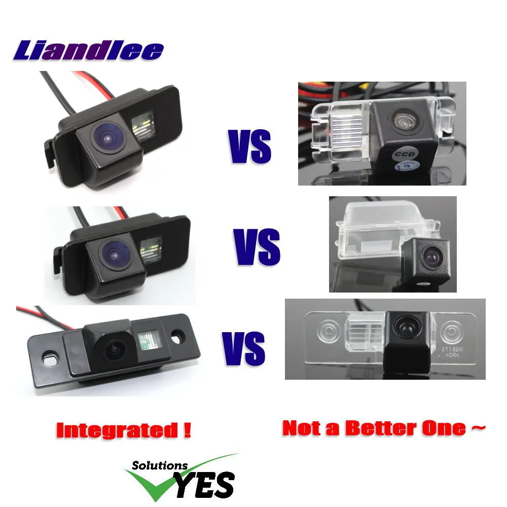 Liandlee For Ford Fiesta MK6 2008~2014 Car Rearview Reverse Camera Rear View Backup Parking Camera / Integrated High Quality