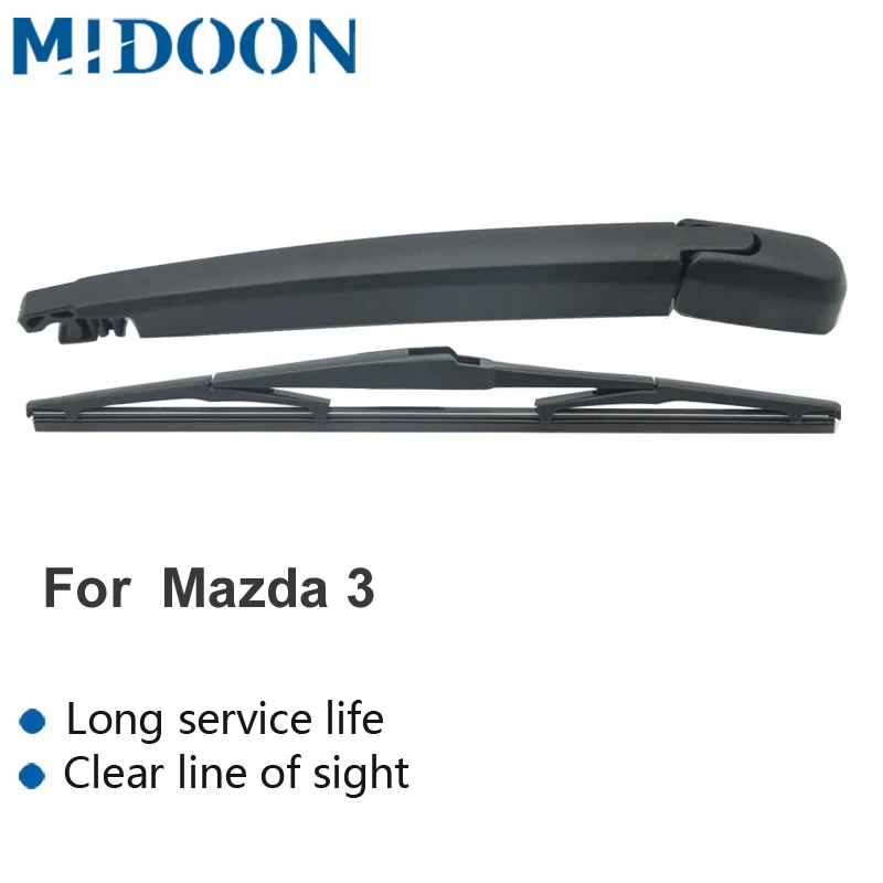 

MIDOON Rear Wiper Arm & Rear Wiper Blade for Mazda 3