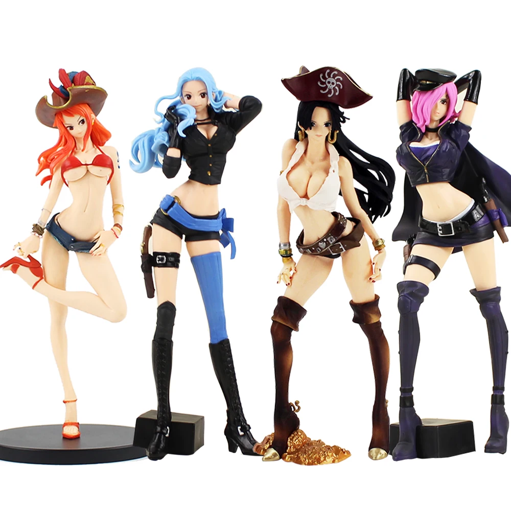 One Piece Boa Hancock Nami Vivi Vinsmoke Reiju Robin экшн фигурка флаг алмазный корабль Хэнкок пират