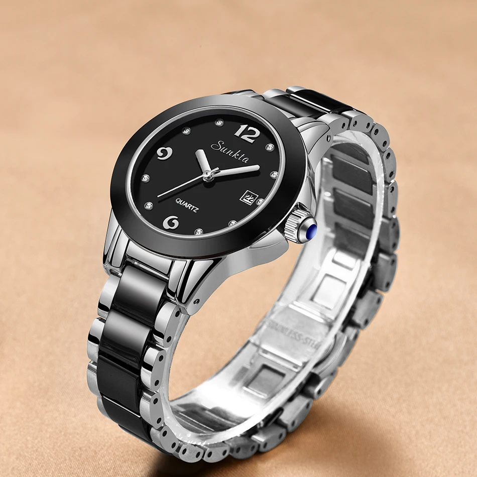 senhoras pulseira relógio reloj mujer criativo relógio