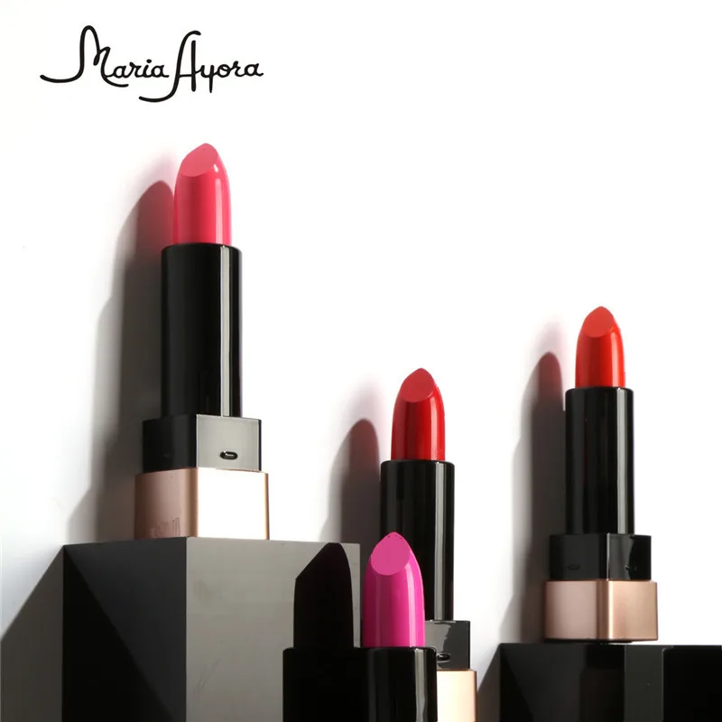 

MARIA AYORA Original Lipstick Pencil Sexy Beauty Long Lasting Waterproof Pigment Matte Lipstick Pencils Moisturizer Lips Makeup