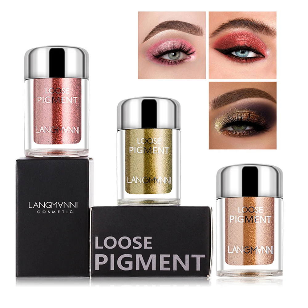 

High Pearlescent Eye Shadow Powder 18 colors New Single Baked Long Lasting Eye Shadow Powder Eyeshadow Palette Makeup TSLM2