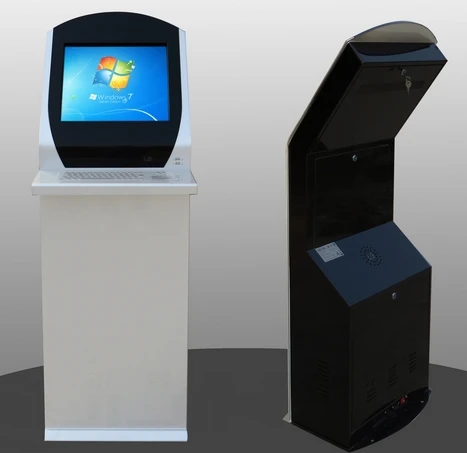 19 inch card electronic attendance with keyboard hospital bank