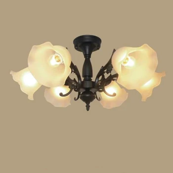 

Simple Glass Decoration Vintage Led ceiling lights plafond lamp for home living room lights ceiling light fixture Kitchen lamps