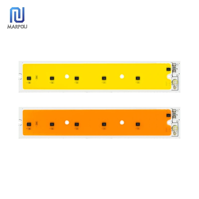 Светодиодный чип COB Smart IC Full Spectrum 50 Вт AC 220 В холодный белый светильник с бусинами