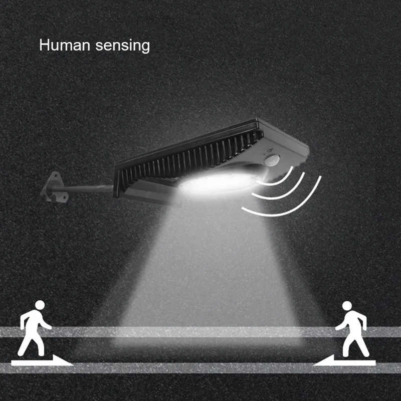 

2018 Home Night Sunlights Corridor Solar COB LED Induction Lamp People Sensing ABS Electronic Lighting 6.11 Home Lighting