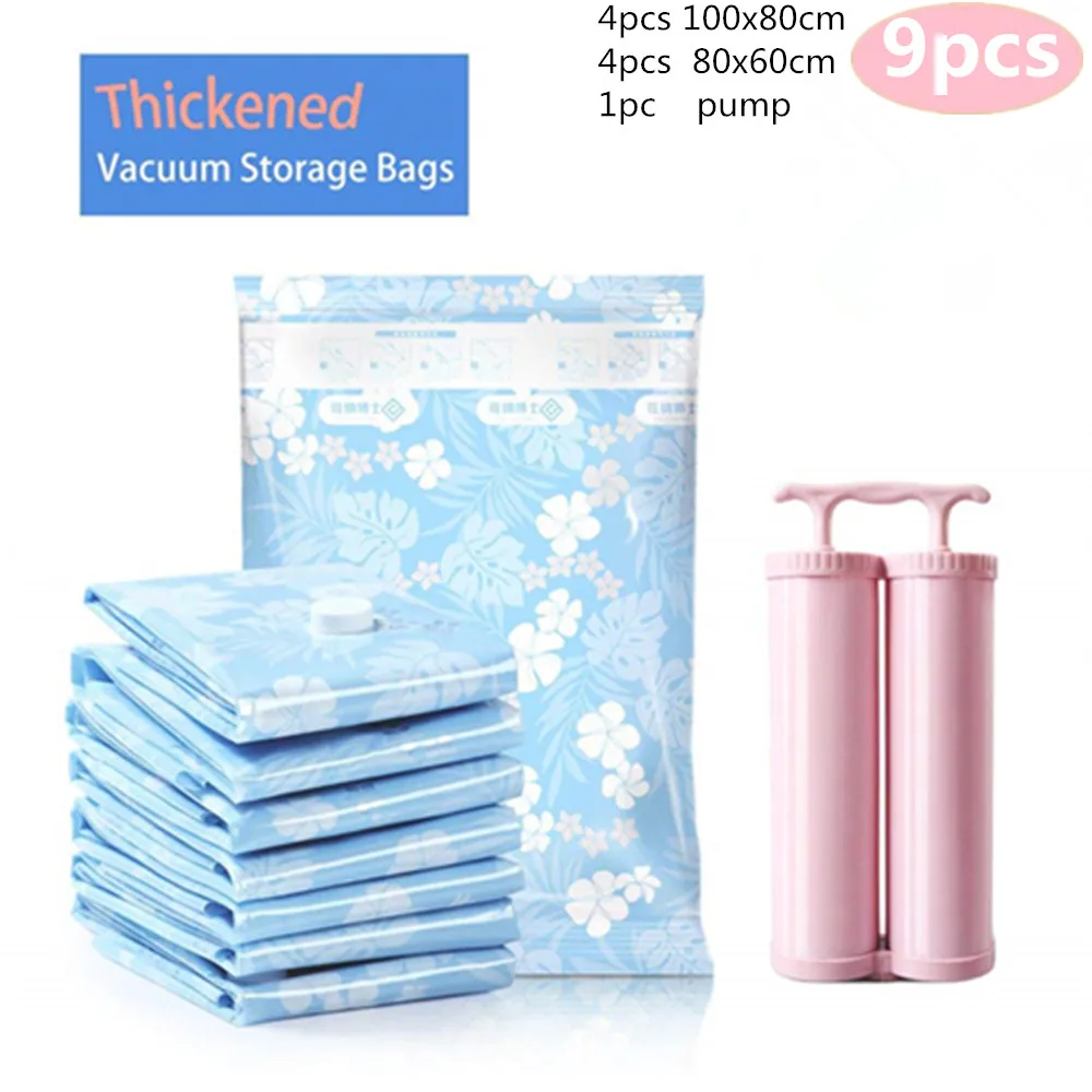 الدكتور تخزين فراغ أكياس للملابس البطانيات مضخة كيس قابلة لإعادة الاستخدام الفضاء التوقف الملابس فراغ أكياس خزانة حجرة منظم 9 قطع الدكتور تخزين فراغ أكياس للملابس البطانيات مضخة كيس قابلة لإعادة الاستخدام الفضاء التوقف الملابس فراغ أكياس خزانة حجرة منظم 9 قطع