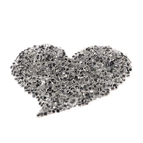 

UESH-1440pcs DIY fusible rhinestone Hotfix Diament transparent crystal S10