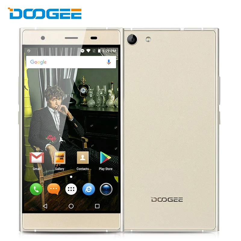 Original Doogee Y300 Smartphone Android 6 0 5 0 Inch HD Screen 2GB RAM 32GB ROM