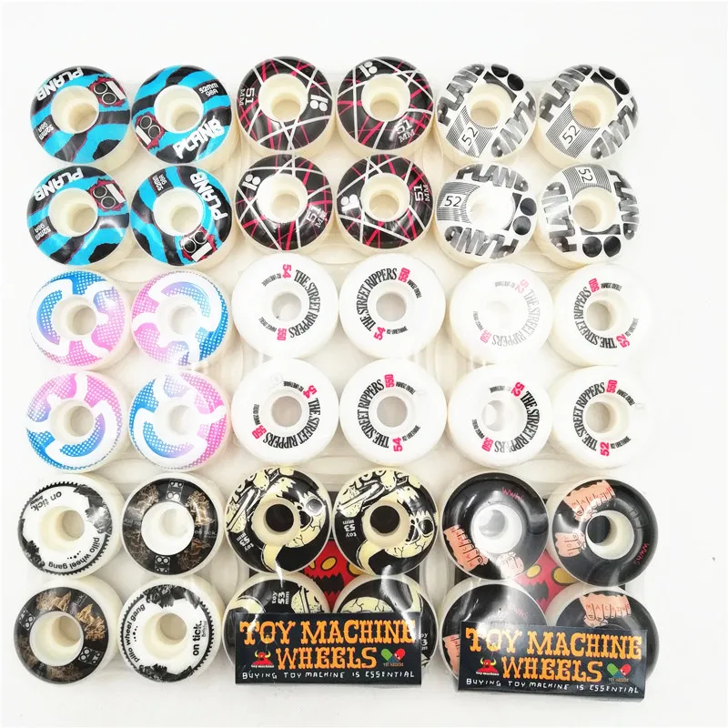 Koop Nieuwe Originele USA MERK Skateboard Wielen 51 54mm voor pro skateboard dek en skaters met goede kwaliteit Skate wielen