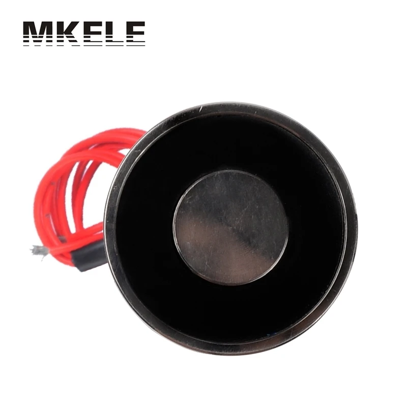 

High Quality MKP65/30 Electromagnet Electric Lifting Magnet Solenoid Lift Holding 80kg DC 12V 13W Magnetic Materials De Neodimio